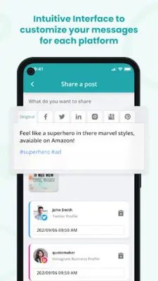 RecurPost- Social Media App android App screenshot 10