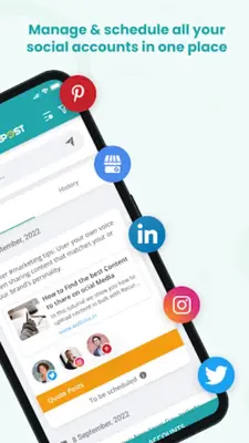 RecurPost- Social Media App android App screenshot 11