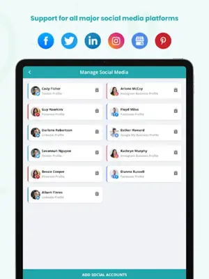 RecurPost- Social Media App android App screenshot 1