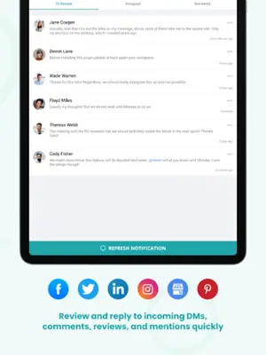 RecurPost- Social Media App android App screenshot 2