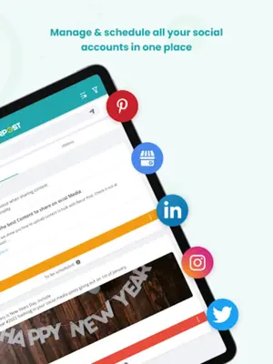 RecurPost- Social Media App android App screenshot 4